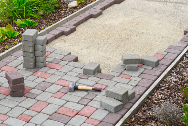 Residential Paver Driveway in Forestdale, MA